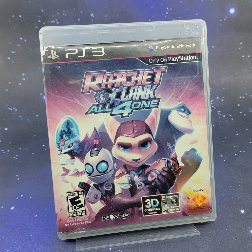 Ratchet & Clank All 4 One Sony PS3 PlayStation 3 Game BCUS 98175